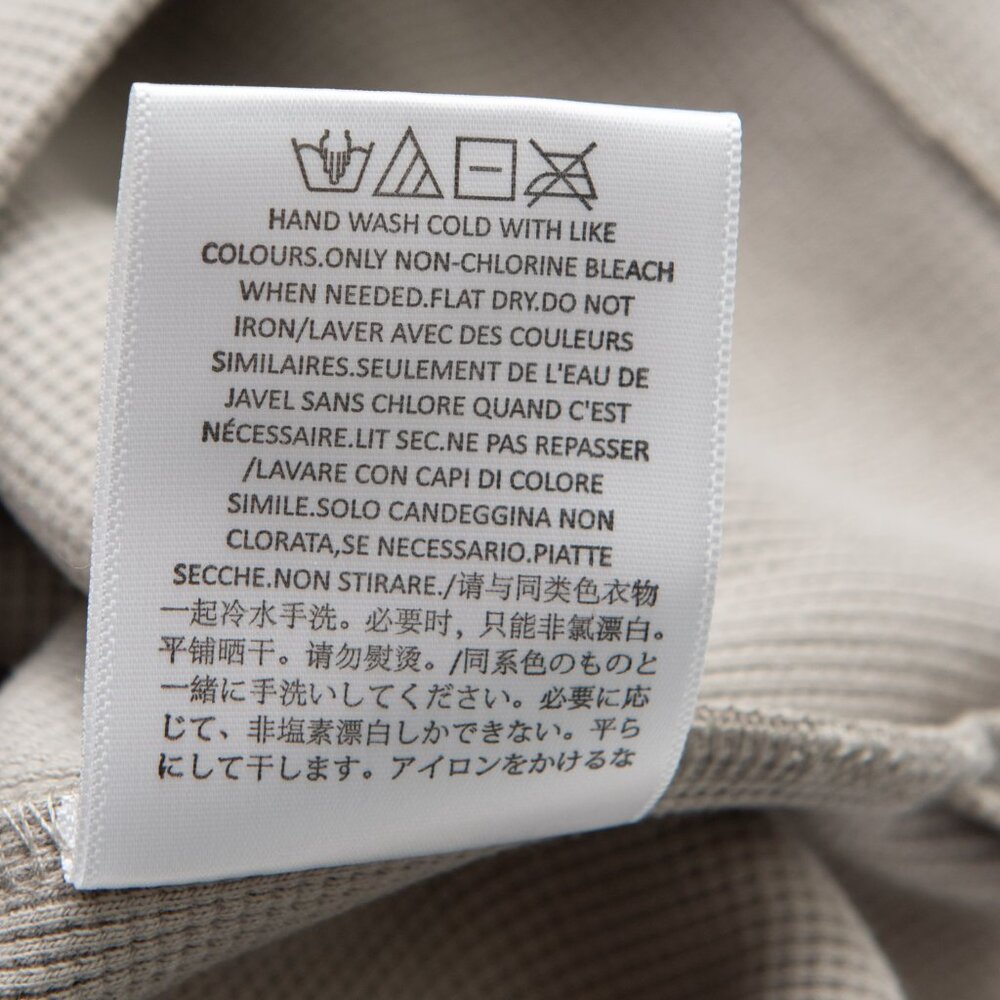 Fear Of God Essentials Waffle Tank Top Seal Grey SS23 Size XS - Picture 5 of 6